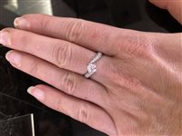 Anello Recarlo Donna Anniversary in Oro bianco Diamante R01SP282/050 - R01SP282/050